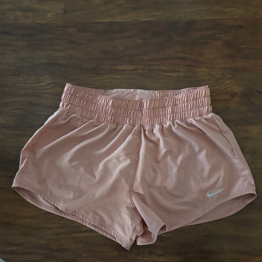 Nike Women's Blush Pink Athletic Shorts
